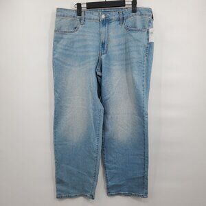 Old Navy High Rise Wow Loose Jeans Women Size 14 Petite NWT Denim Pants